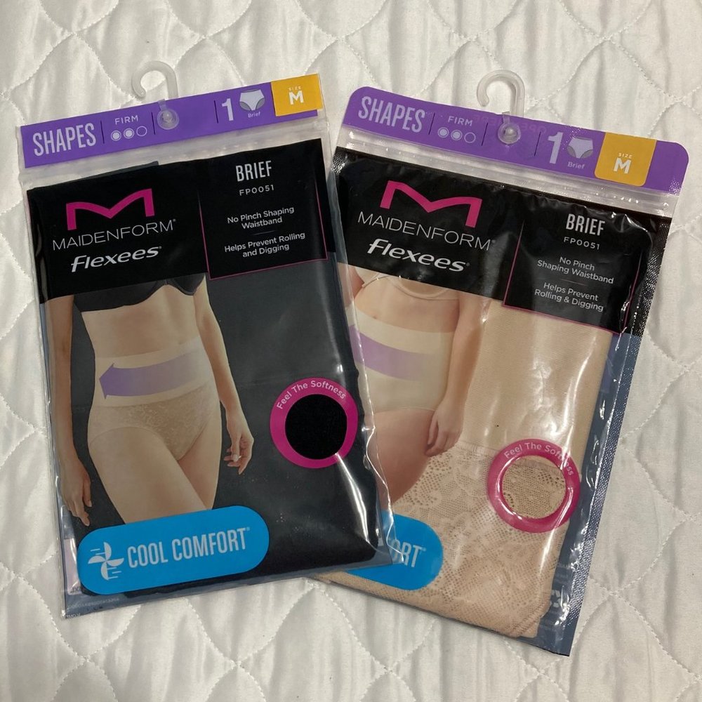 2 Maidenform Flexees Briefs